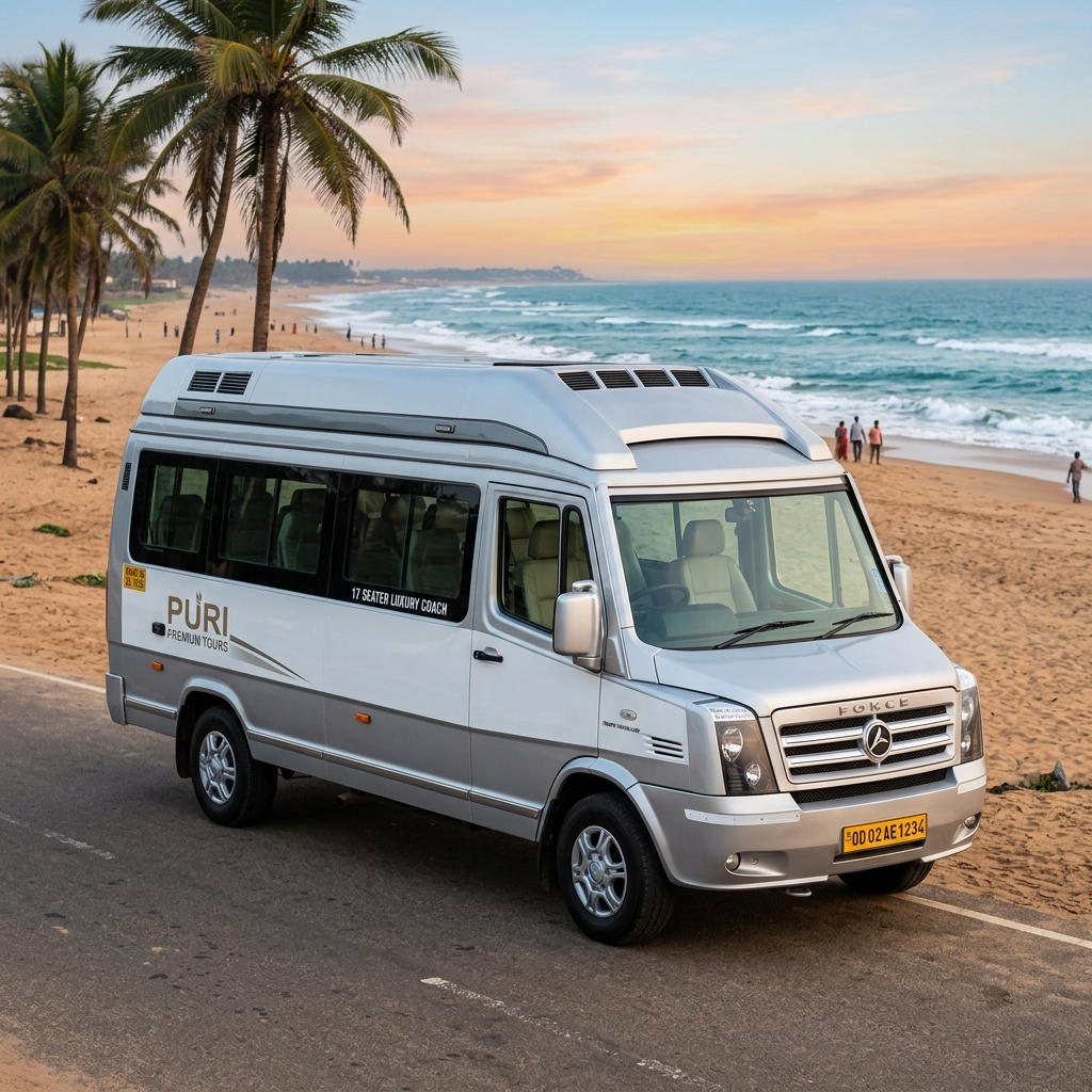 Tempo Traveller 17 Seater Odisha